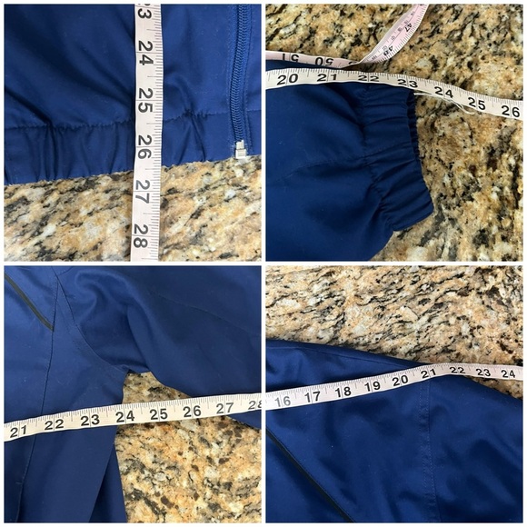 PGA Tour Jacket Mens M Blue Golf Tennis Outdoor Gorp Wind Breaker Elastic Waist - Picture 5 of 9